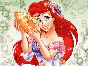 Ariel, Disney Princess, Red Hair